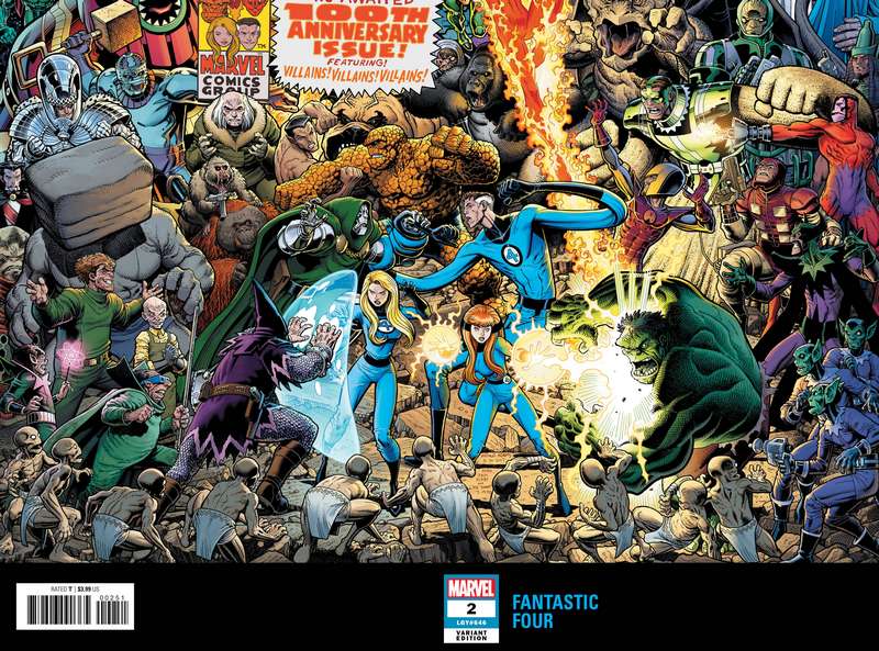 FANTASTIC FOUR #2 ADAMS CONNECTING WRAPAROUND VARIANT