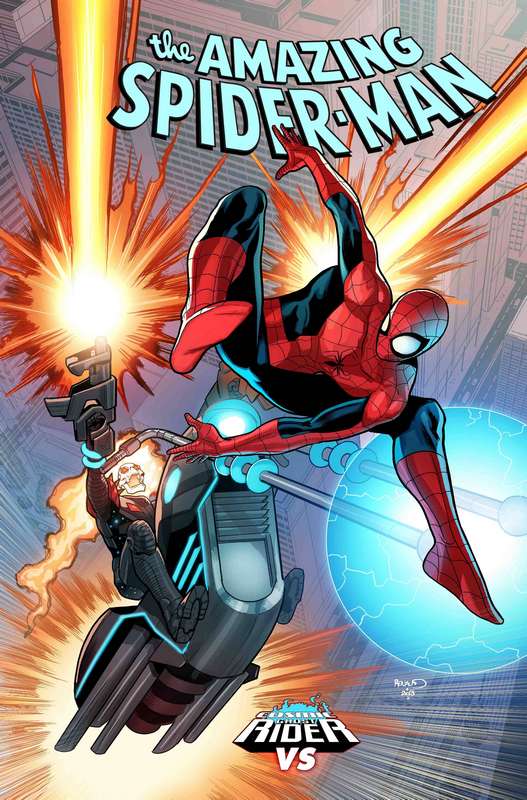 AMAZING SPIDER-MAN #6 RENAUD COSMIC GHOST RIDER VARIANT