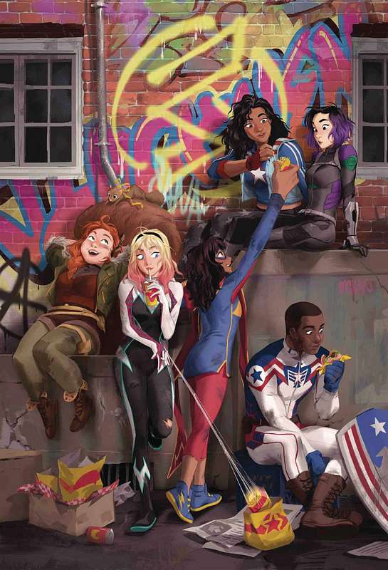 MARVEL RISING OMEGA #1 CHEN VARIANT