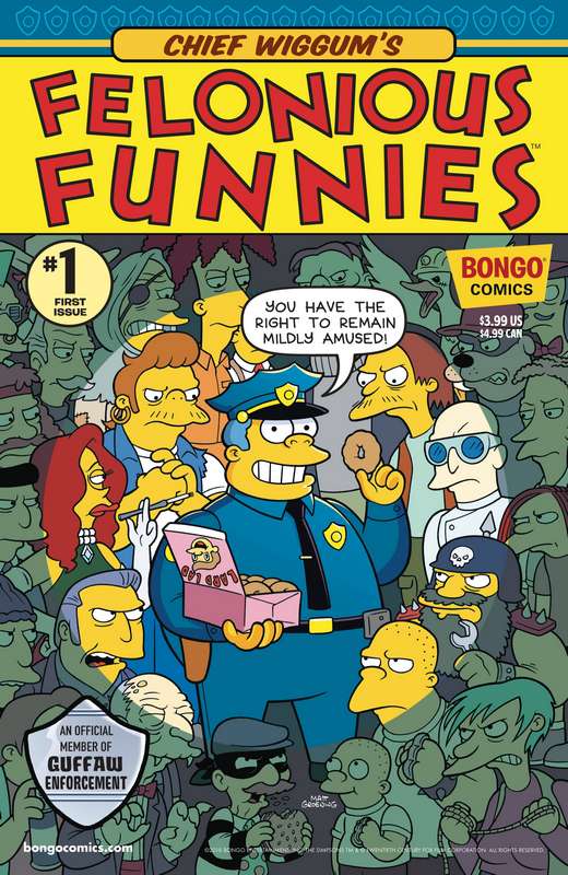 CHIEF WIGGUMS FELONIOUS FUNNIES #1