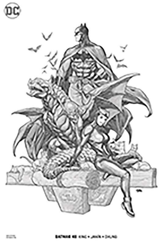 DF BATMAN #48 SGN TOM KING