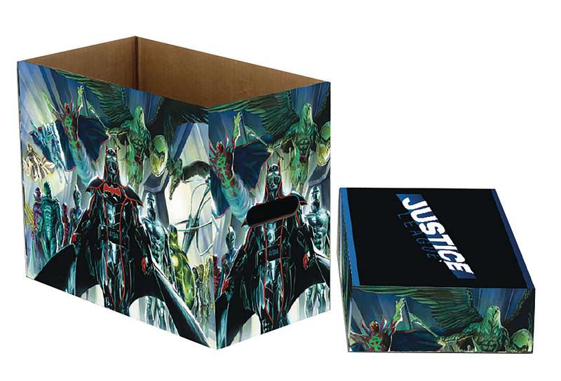 DC COMICS JUSTICE SHORT COMIC STORAGE BOX
