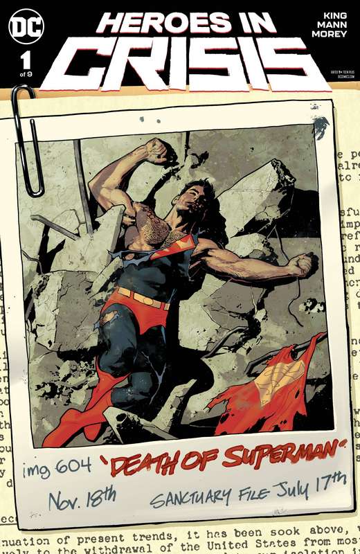 HEROES IN CRISIS #1 (OF 7) VARIANT ED