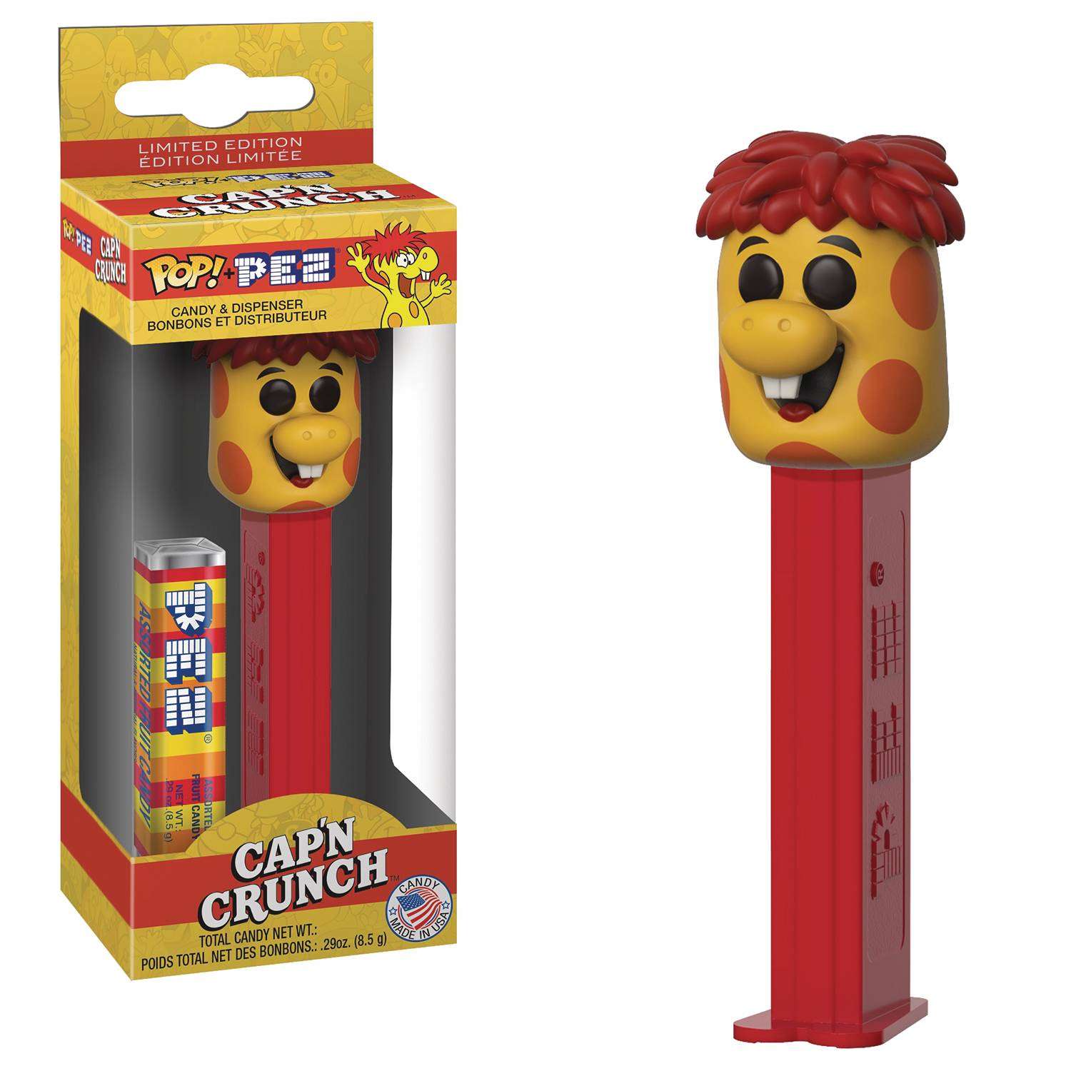 POP PEZ QUAKER OATS CRUNCHBERRY MONSTER