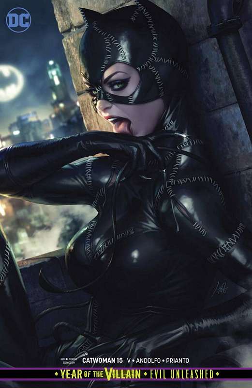 CATWOMAN #15 CARD STOCK VARIANT ED YOTV
