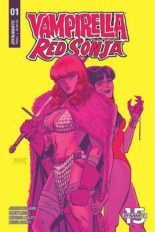 RED SONJA VAMPIRELLA #1 CVR D ROMERO & BELLAIRE