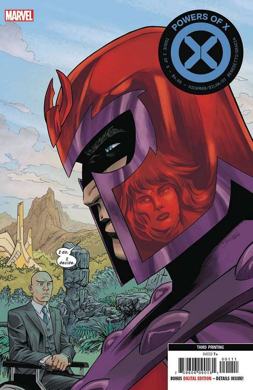 POWERS OF X #2 (OF 6) 3RD PTG SHALVEY VARIANT