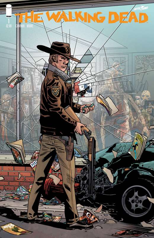 WALKING DEAD #1 15TH ANNV VARIANT (MR)