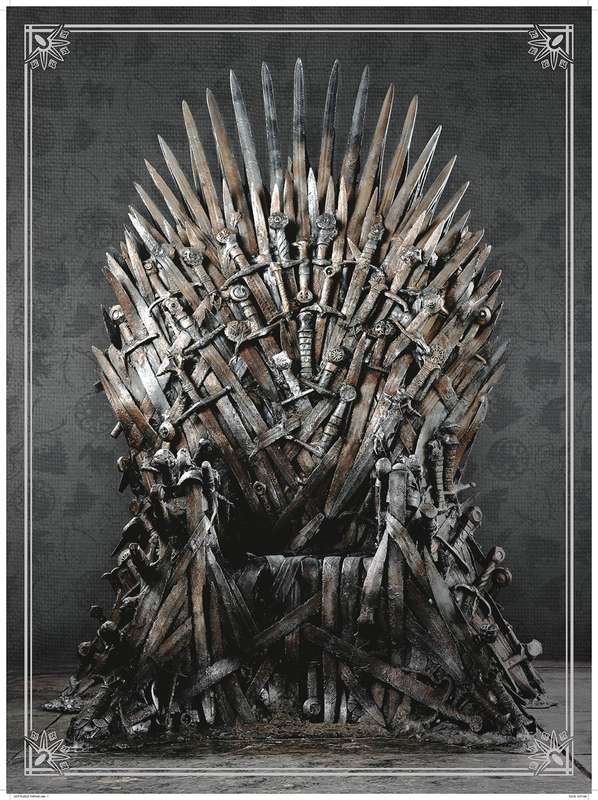 GOT 1000 PC DELUXE PUZZLE IRON THRONE
