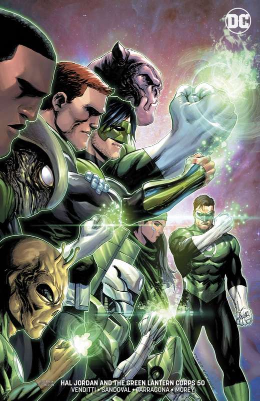 HAL JORDAN AND THE GREEN LANTERN CORPS #50 VARIANT ED (NOTE PRICE)