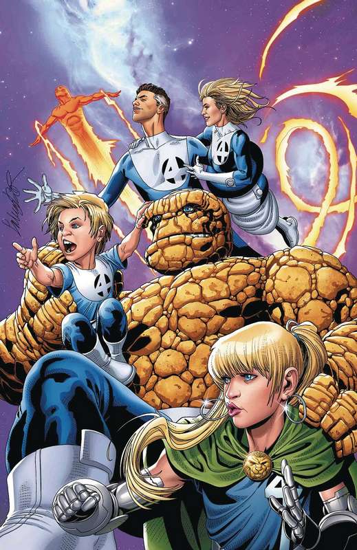 PUNISHER #1 LARROCA RETURN OF FANTASTIC FOUR VARIANT