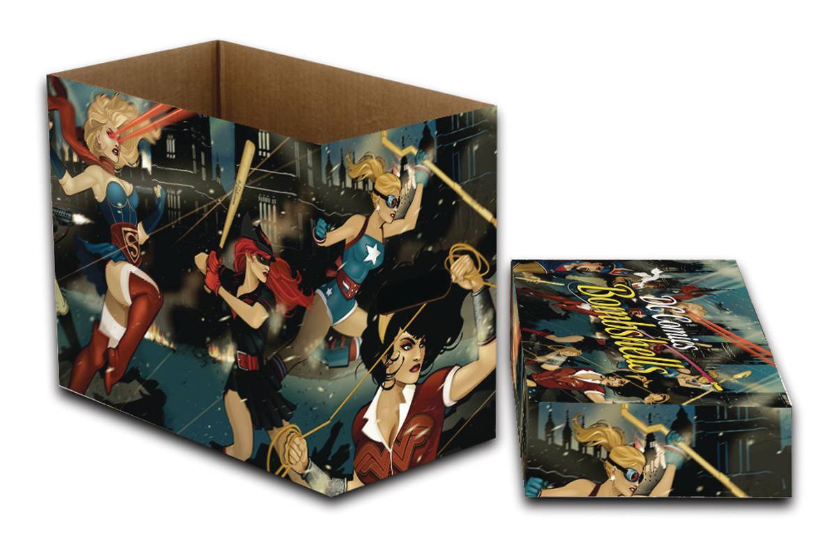 DC COMICS DC BOMBSHELLS SHORT COMIC STORAGE BOX