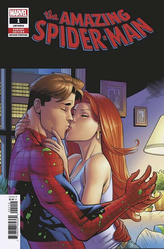AMAZING SPIDER-MAN #1 2ND PTG OTTLEY VARIANT