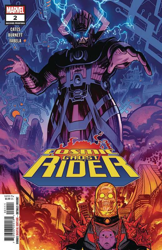 COSMIC GHOST RIDER #2 (OF 5) 2ND PTG BURNETT VARIANT