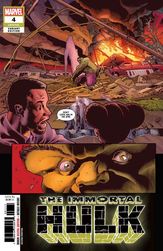IMMORTAL HULK #4 2ND PTG BENNET VARIANT