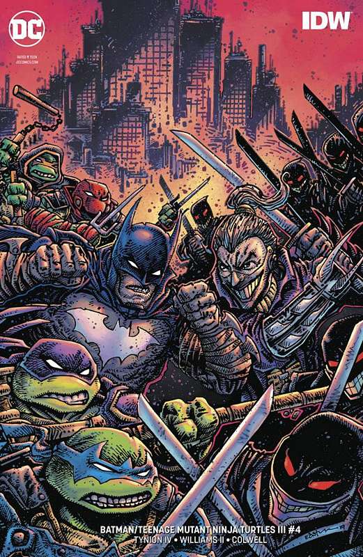 BATMAN TEENAGE MUTANT NINJA TURTLES III #4 (OF 6) VARIANT ED
