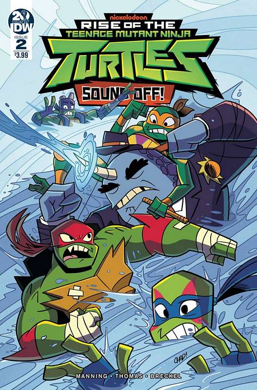 TMNT RISE OF TMNT SOUND OFF #2 (OF 3) CVR A THOMAS