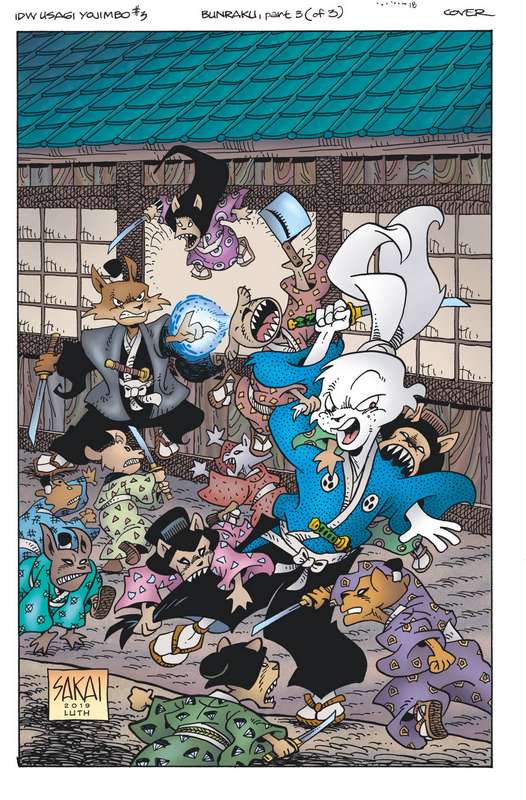 USAGI YOJIMBO #3 CVR A SAKAI