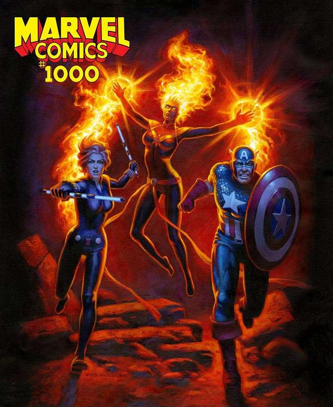 MARVEL COMICS #1000 HILDEBRANDT VARIANT
