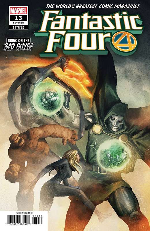 FANTASTIC FOUR #13 PAREL BOBG VARIANT