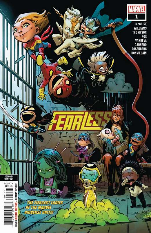 FEARLESS #1 (OF 4) 2ND PTG CARNERO VARIANT
