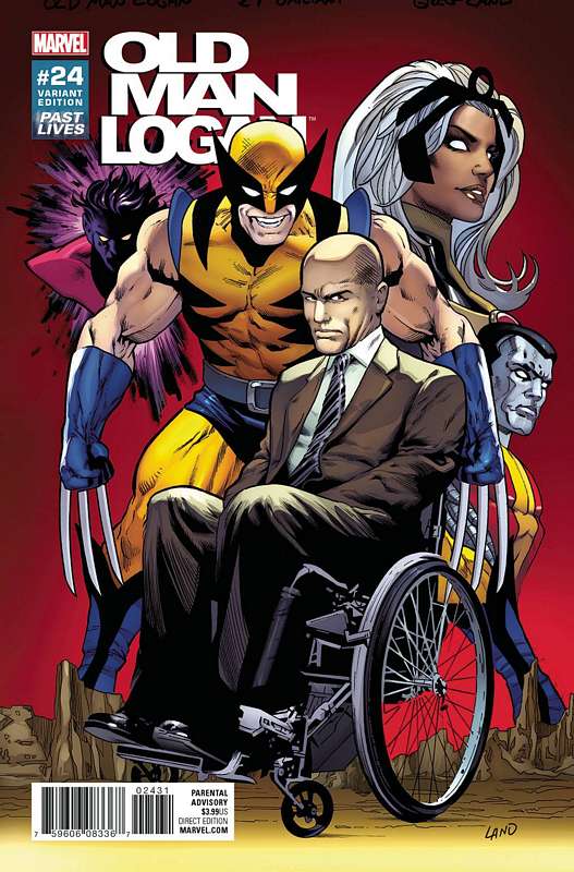 OLD MAN LOGAN #24 1:10 LAND PAST LIVES VARIANT