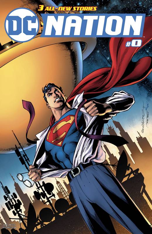 DC NATION #0 1:100 JosÃ© Luis GarcÃ­a-LÃ³pez SUPERMAN VARIANT ED