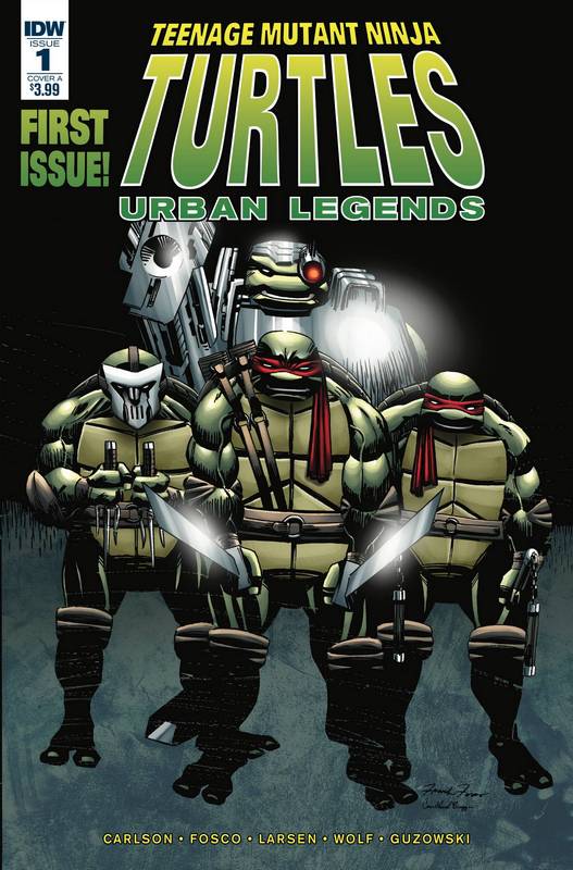 TMNT URBAN LEGENDS #1 CVR A FOSCO