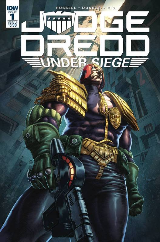 JUDGE DREDD UNDER SIEGE #1 CVR B QUAH