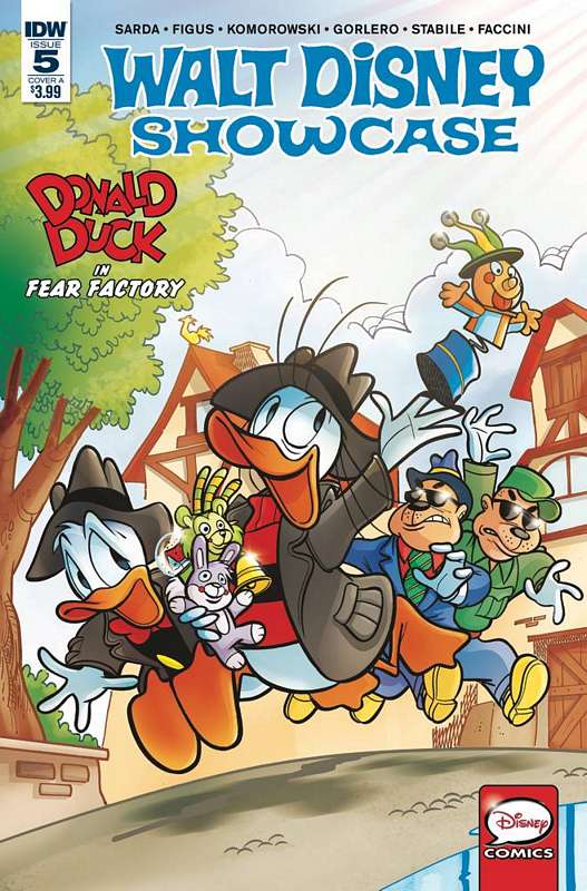WALT DISNEY SHOWCASE #5 DONALD DUCK FAMILY CVR A FACCINI  WALT DISNEY SHOWCASE #5 DONALD DUCK FAMILY CVR A FACCINI
