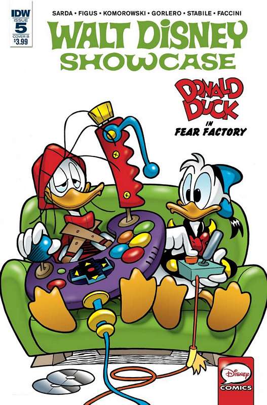 WALT DISNEY SHOWCASE #5 DONALD DUCK FAMILY CVR B FRECCERO  WALT DISNEY SHOWCASE #5 DONALD DUCK FAMILY CVR B FRECCERO