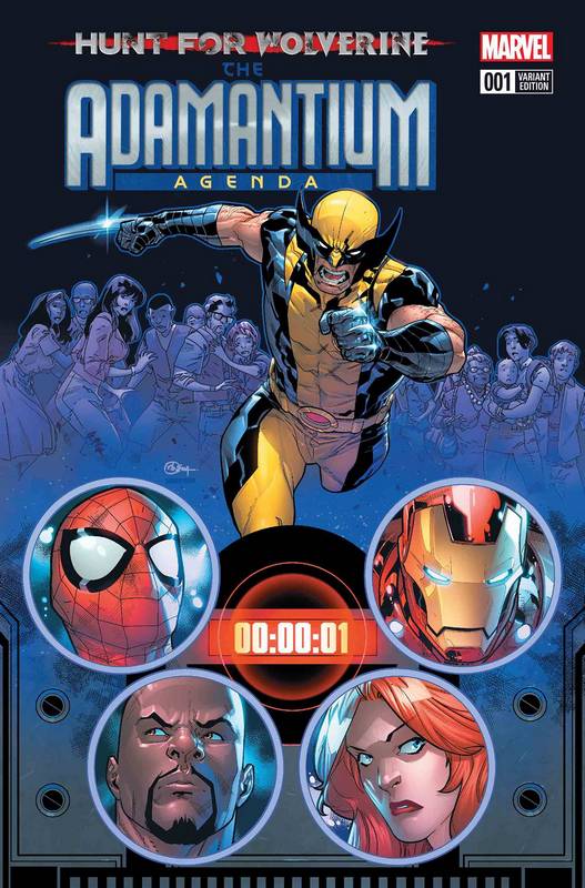 HUNT FOR WOLVERINE ADAMANTIUM AGENDA #1 (OF 4) SILVA VARIANT