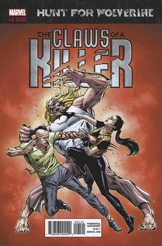 HUNT FOR WOLVERINE CLAWS OF KILLER #1 (OF 4) GUICE VARIANT