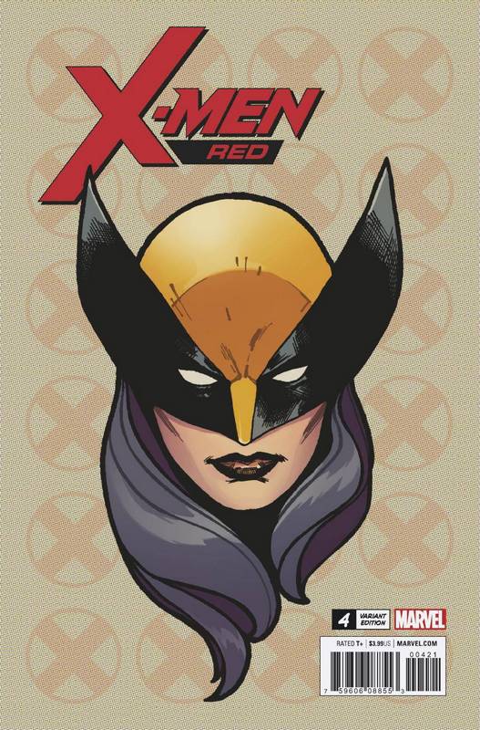 X-MEN RED #4 1:10 CHARSET HEADSHOT VARIANT LEG