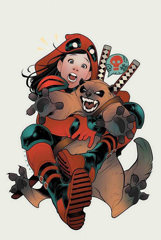 ALL NEW WOLVERINE #35 TORQUE DEADPOOL VARIANT LEG