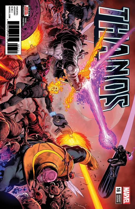 THANOS #16 3RD PTG SHAW VARIANT LEG