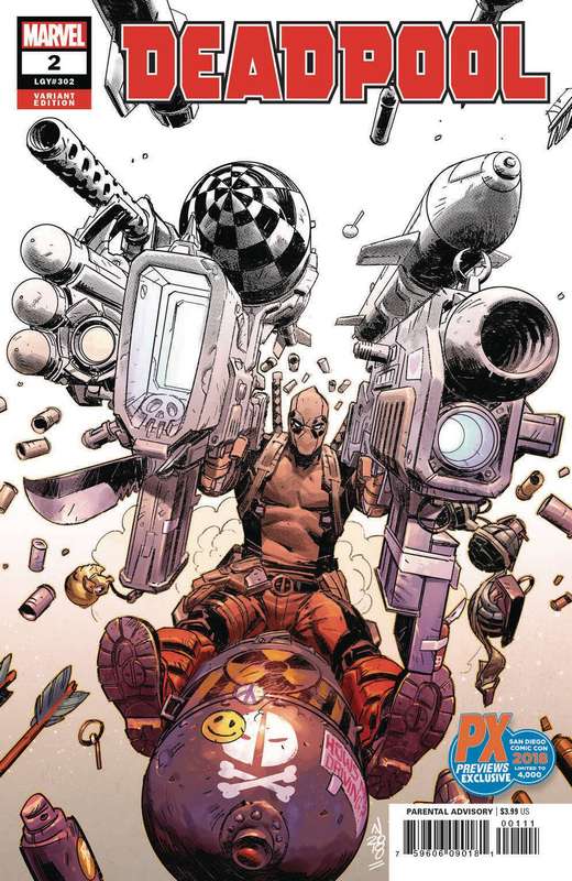 DEADPOOL #2 SDCC 2018 VARIANT