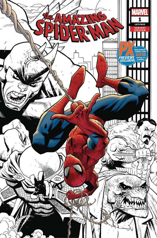 AMAZING SPIDER-MAN #1 SDCC 2018 VARIANT