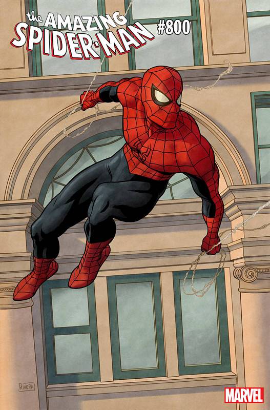 AMAZING SPIDER-MAN #800 RIVERA VARIANT LEG