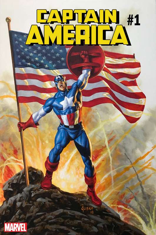 CAPTAIN AMERICA #1 JUSKO VARIANT