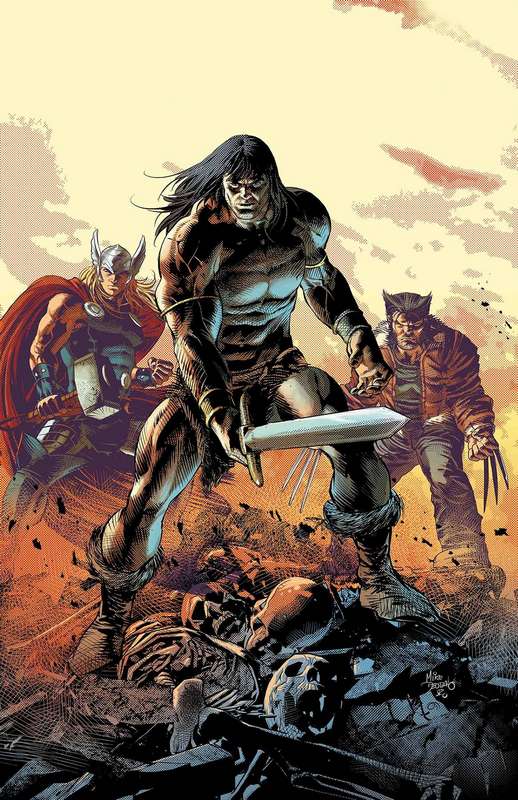 SAVAGE AVENGERS #1 DEODATO VARIANT
