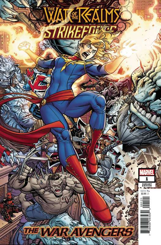WAR OF REALMS STRIKEFORCE WAR AVENGERS #1 BRADSHAW VARIANT