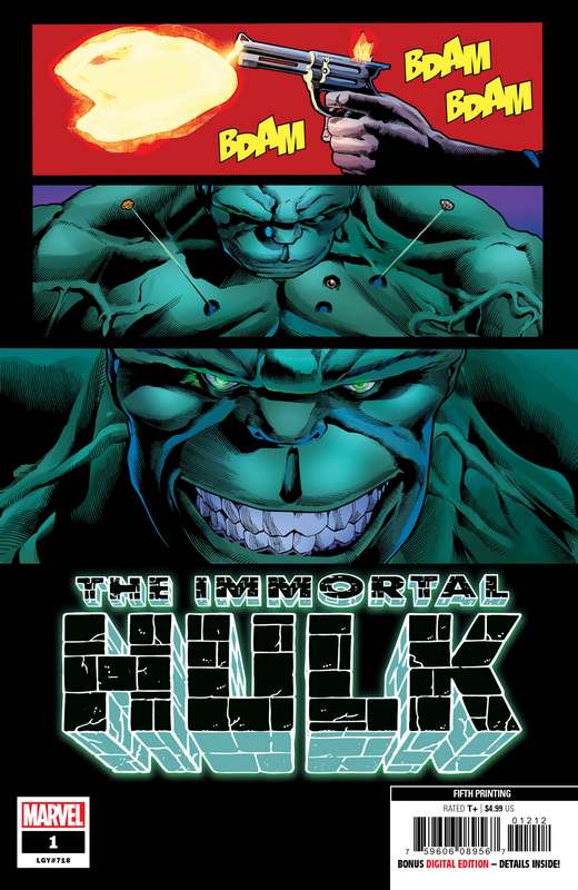 IMMORTAL HULK #1 5TH PTG BENNETT VARIANT