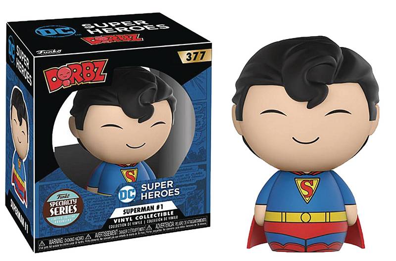 DORBZ SPECIALTY SERIES DC SUPERMAN #1 VINYL FIGURE
