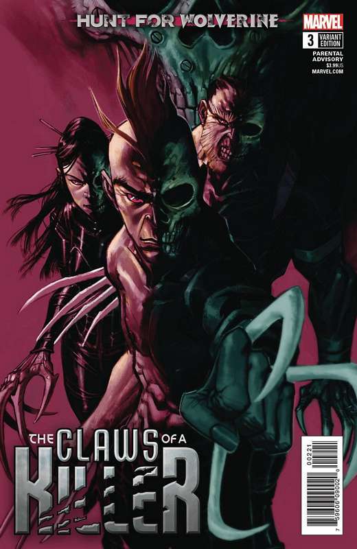 HUNT FOR WOLVERINE CLAWS OF KILLER #3 (OF 4) GUICE VARIANT