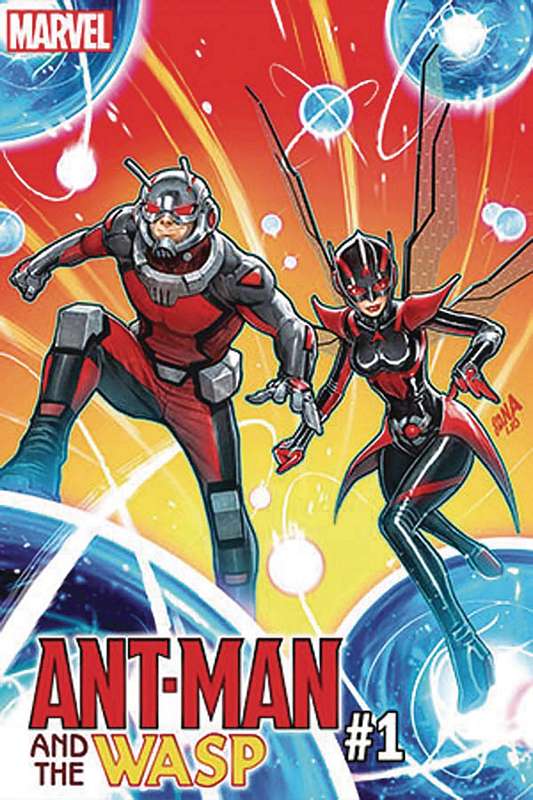 DF ANTMAN & WASP #1 SGN MARK WAID