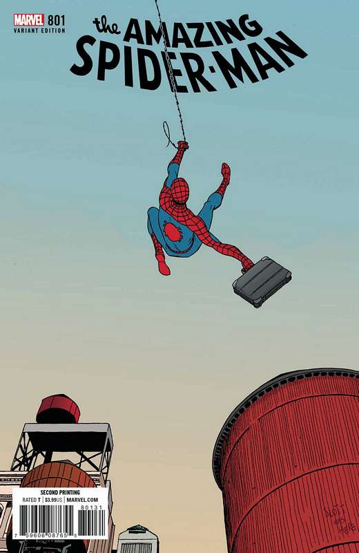 AMAZING SPIDER-MAN #801 2ND PTG MARTIN VARIANT
