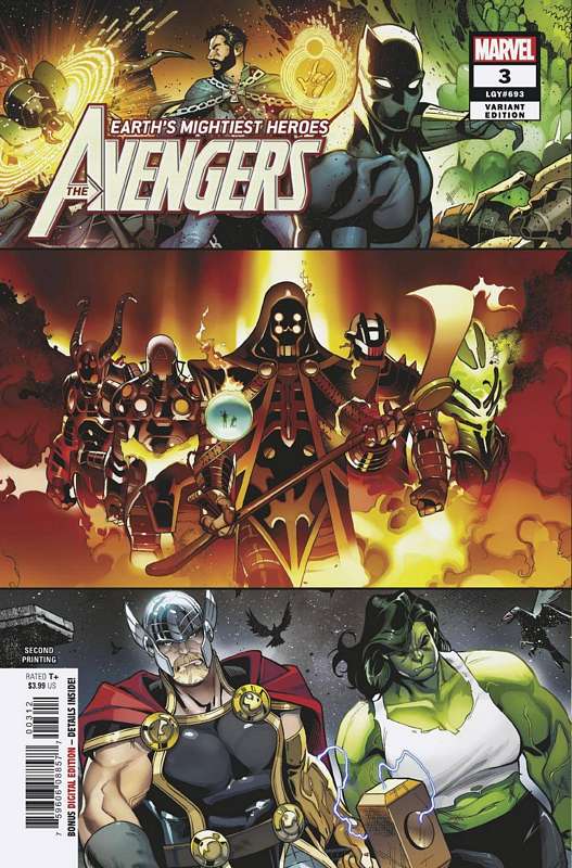 AVENGERS #3 2ND PTG MEDINA VARIANT