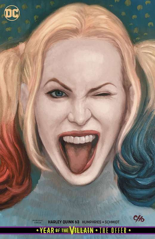 HARLEY QUINN #63 CARD STOCK VARIANT ED YOTV THE OFFER