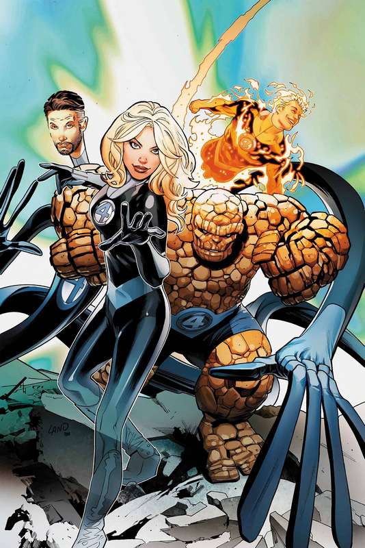 FANTASTIC FOUR PRODIGAL SUN #1 LAND VARIANT